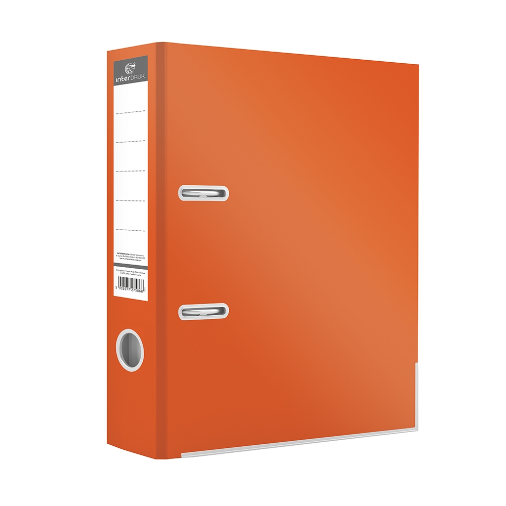 Segregator A4/50 pomarańczowy Interdruk